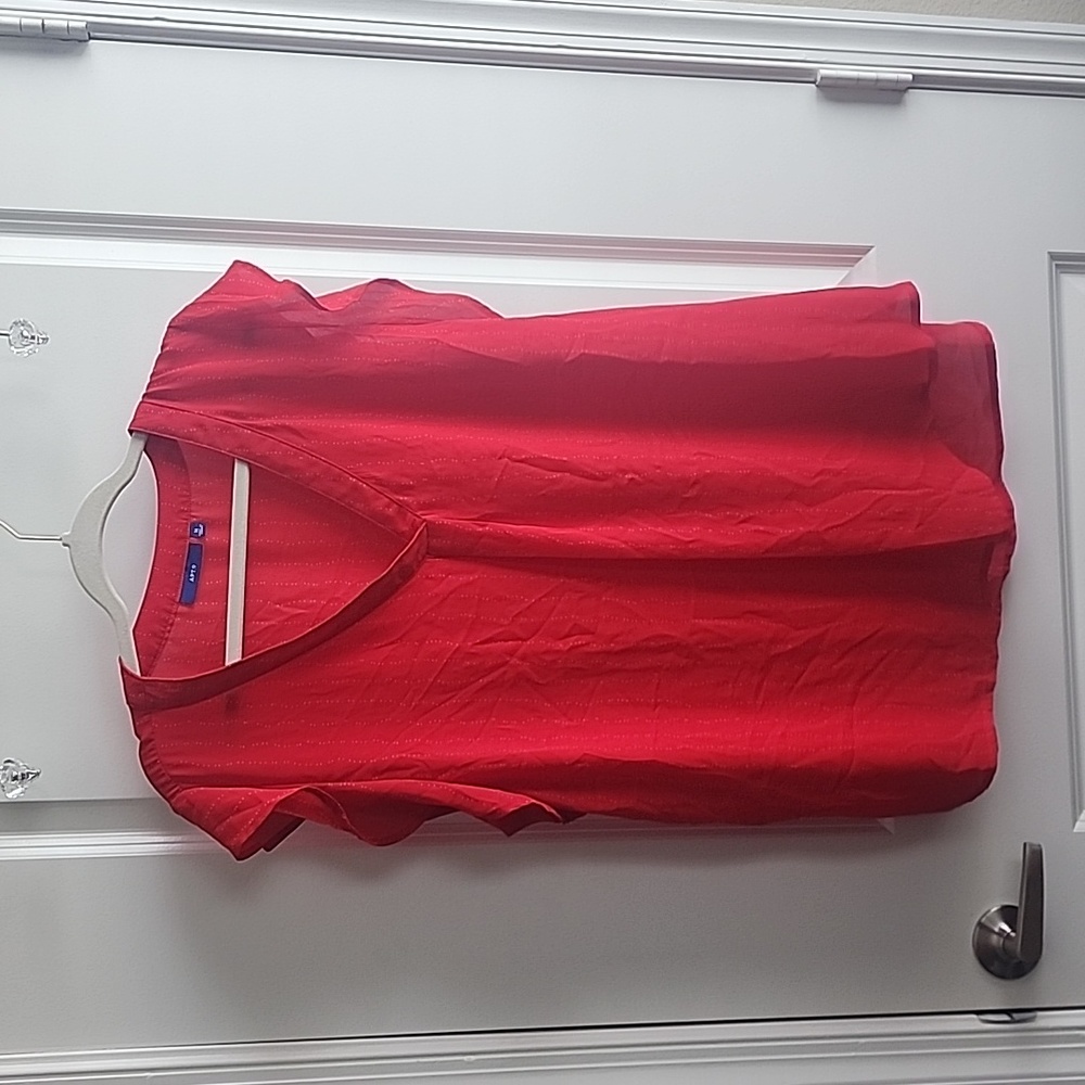 Apt. 9 Red Blouse